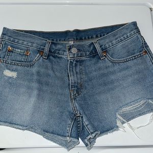 Levi’s low rise shorts